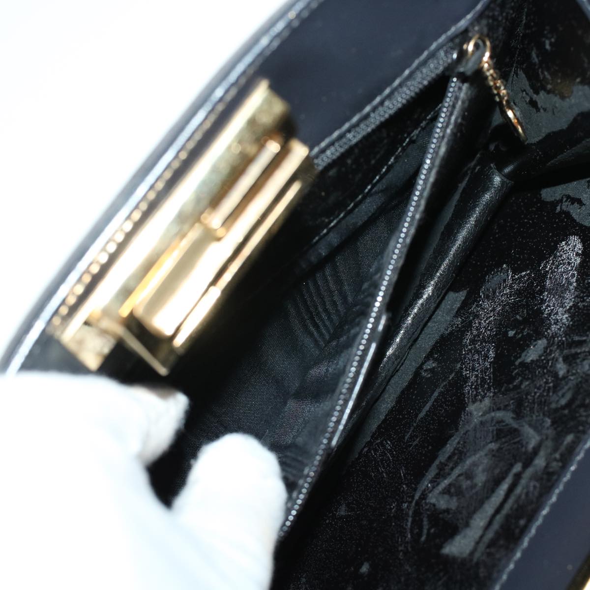 GUCCI Shoulder Bag Suede Gray 41317