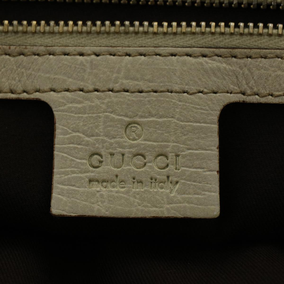 GUCCI GG Canvas Sherry Line Tote Bag Beige Yellow 137396 41322
