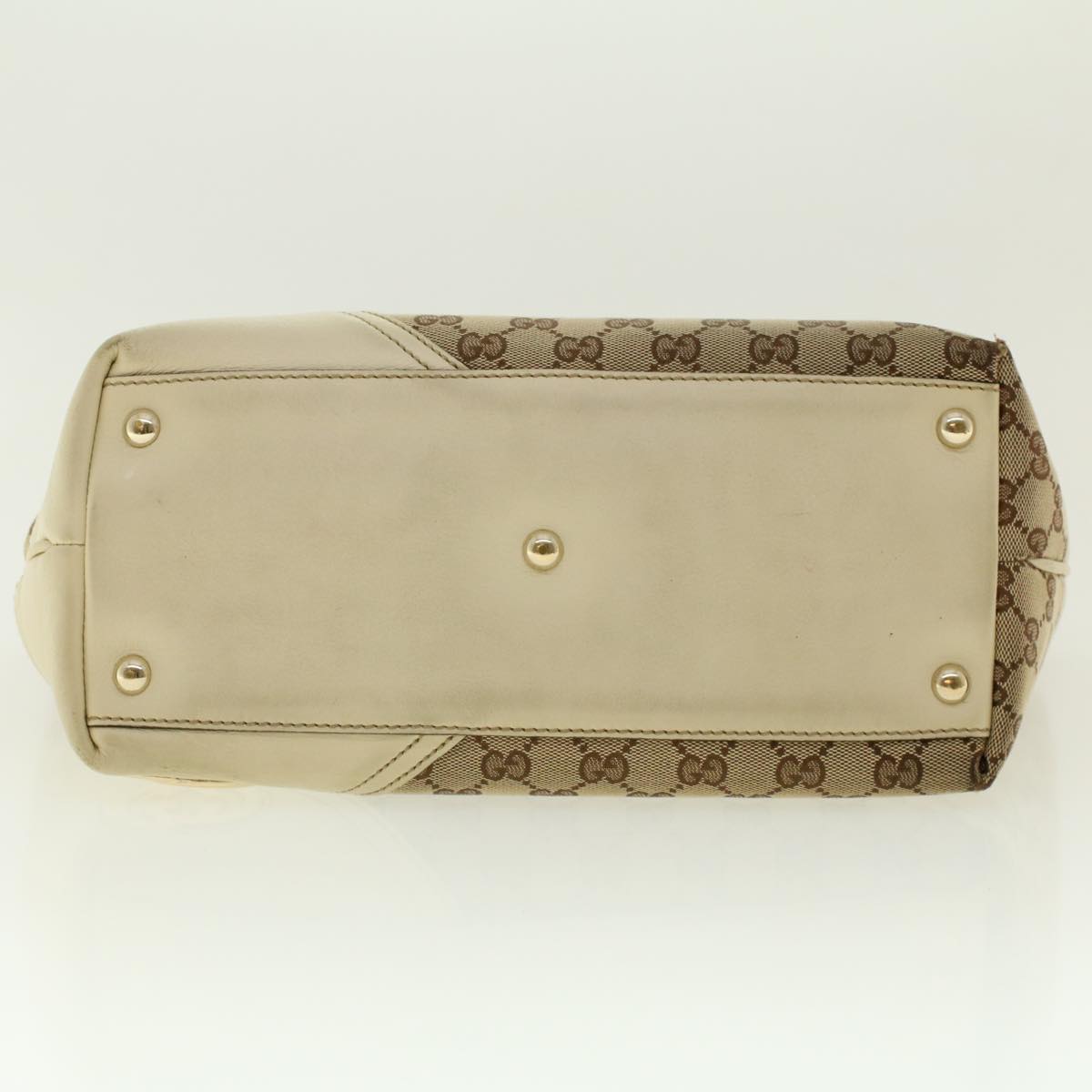 GUCCI GG Canvas Tote Bag Beige 169946 41352