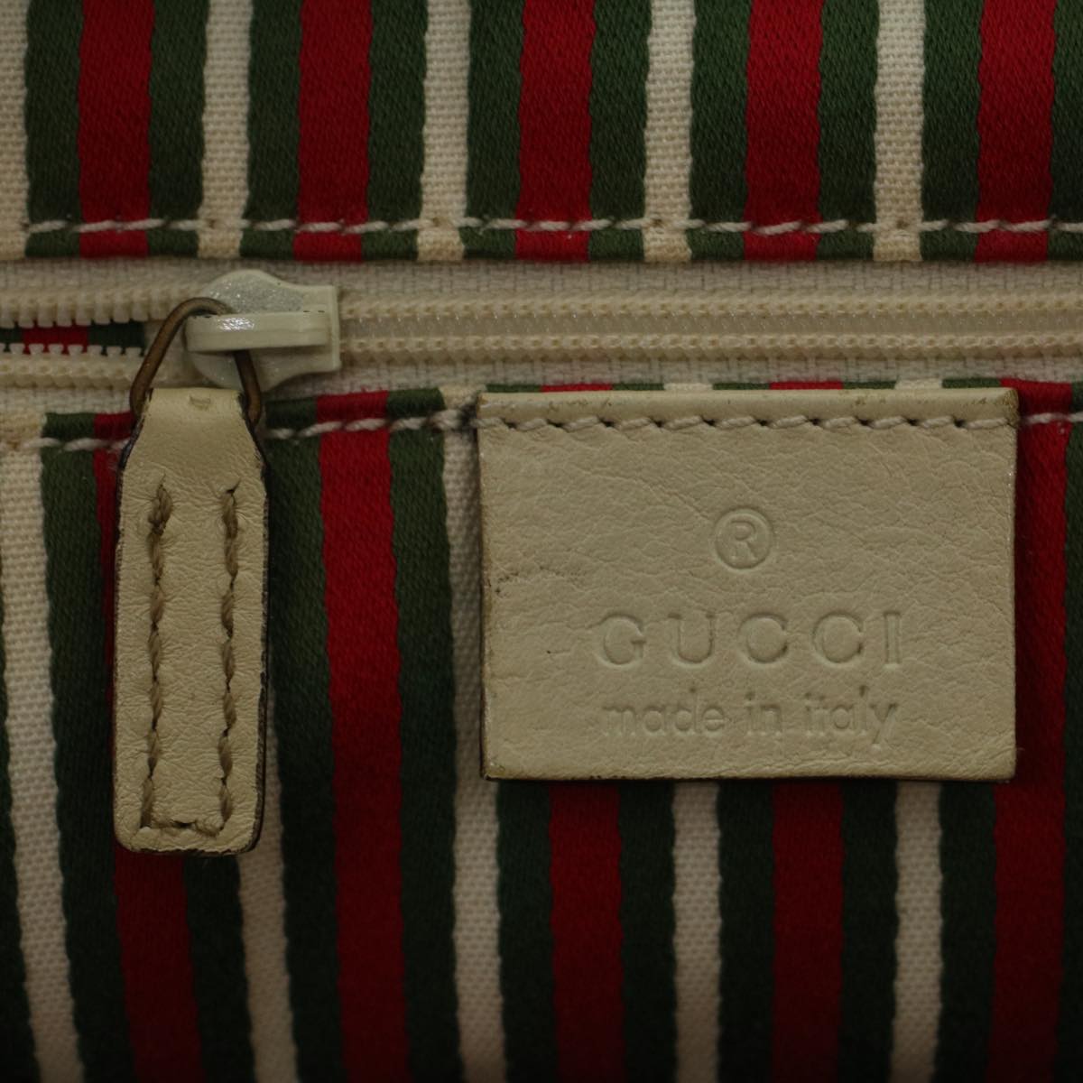 GUCCI GG Canvas Tote Bag Beige 169946 41352