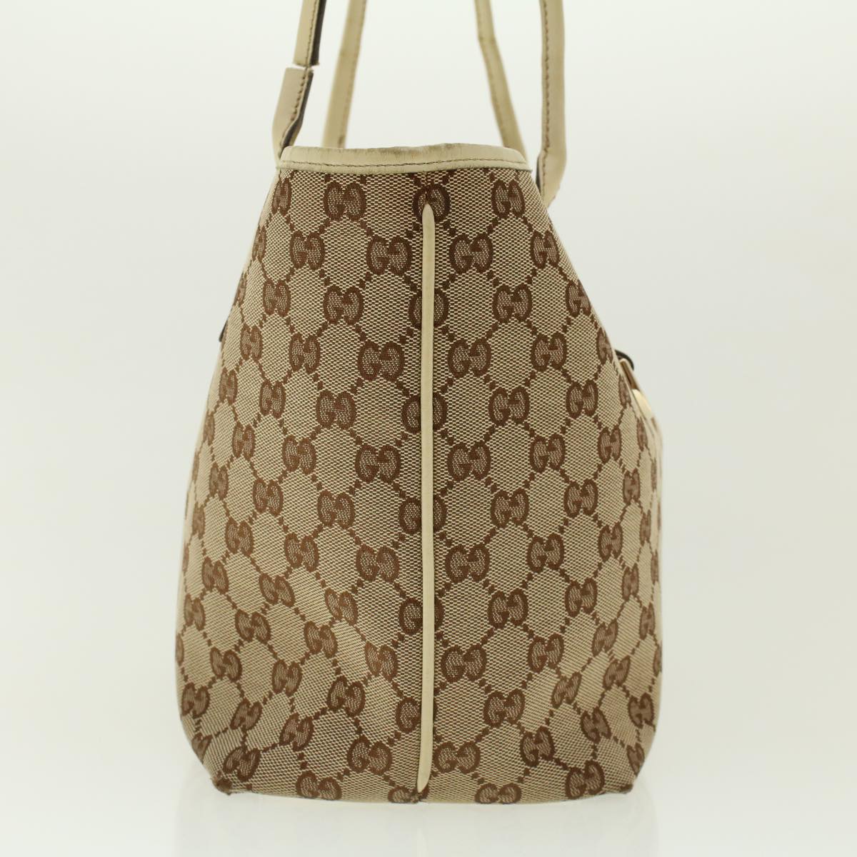 GUCCI GG Canvas Tote Bag Beige 169946 41352