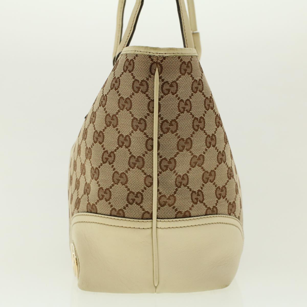 GUCCI GG Canvas Tote Bag Beige 169946 41352