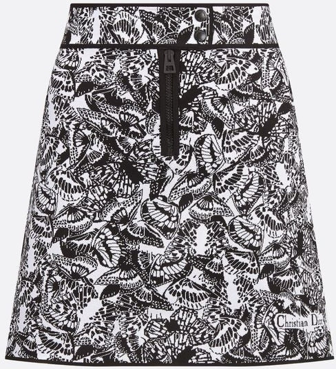 MINISKIRT Allover Butterfly Motif