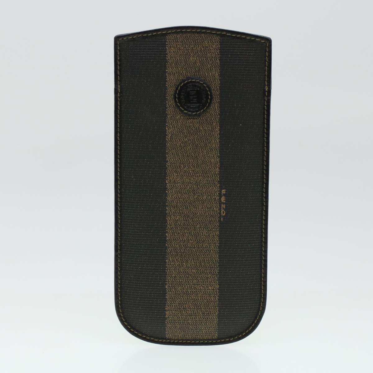 FENDI Key Case Zucca Canvas Wallet 3Set Black Brown 41787
