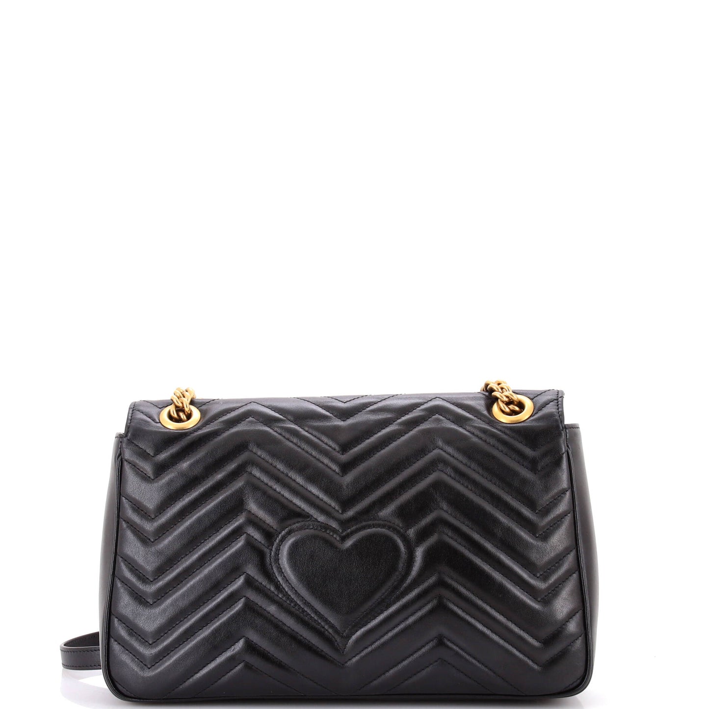 GG Marmont Flap Bag Matelasse Leather Medium