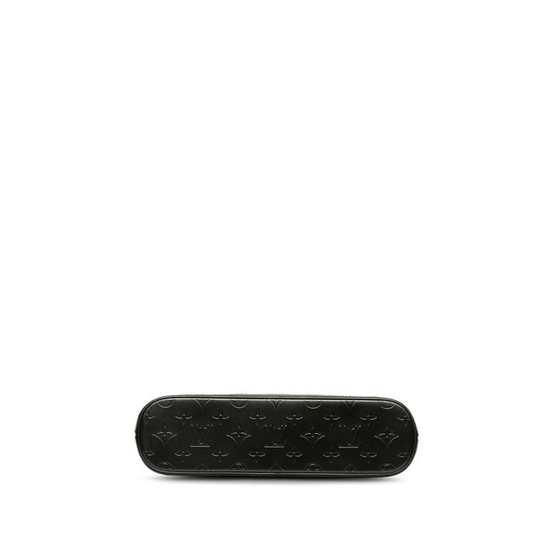 Louis Vuitton Monogram Matte Alston Shoulder Bag M55122 Noir Black Leather