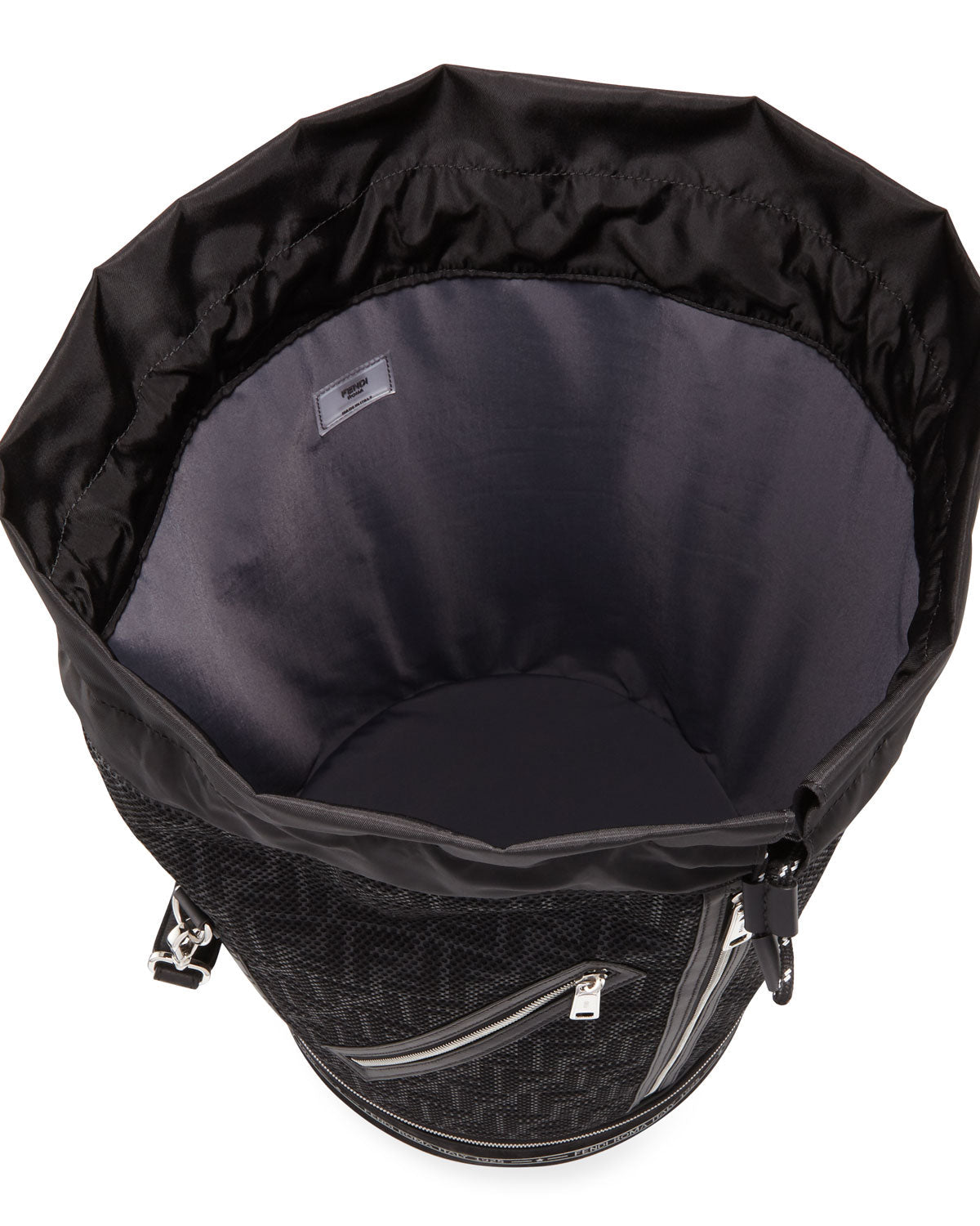 Fendi FF Mesh Drawstring Carryall Bag