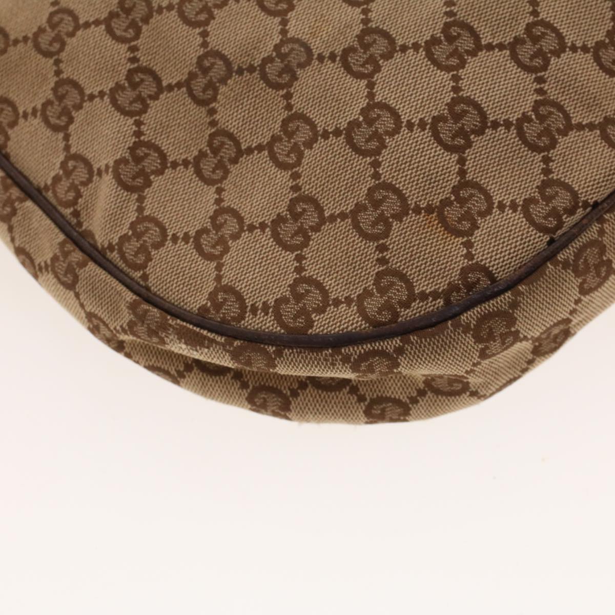 GUCCI GG Canvas Web Sherry Line Shoulder Bag Beige Red Green 122790 42089
