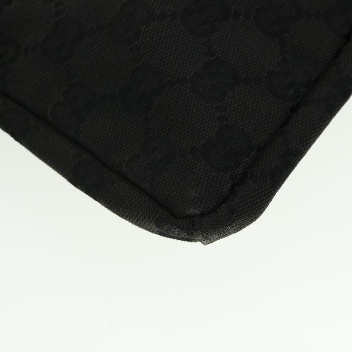 GUCCI GG Canvas Waist bag Black 28566 42100