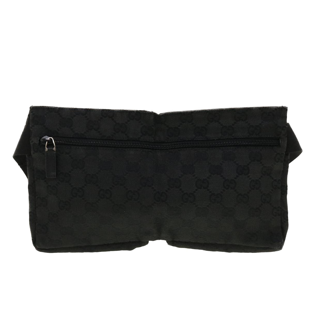GUCCI GG Canvas Waist bag Black 28566 42100