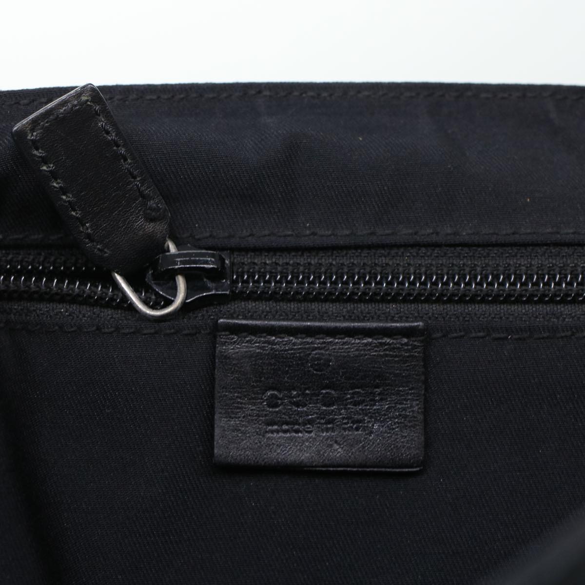 GUCCI GG Canvas Waist bag Black 145851 42185