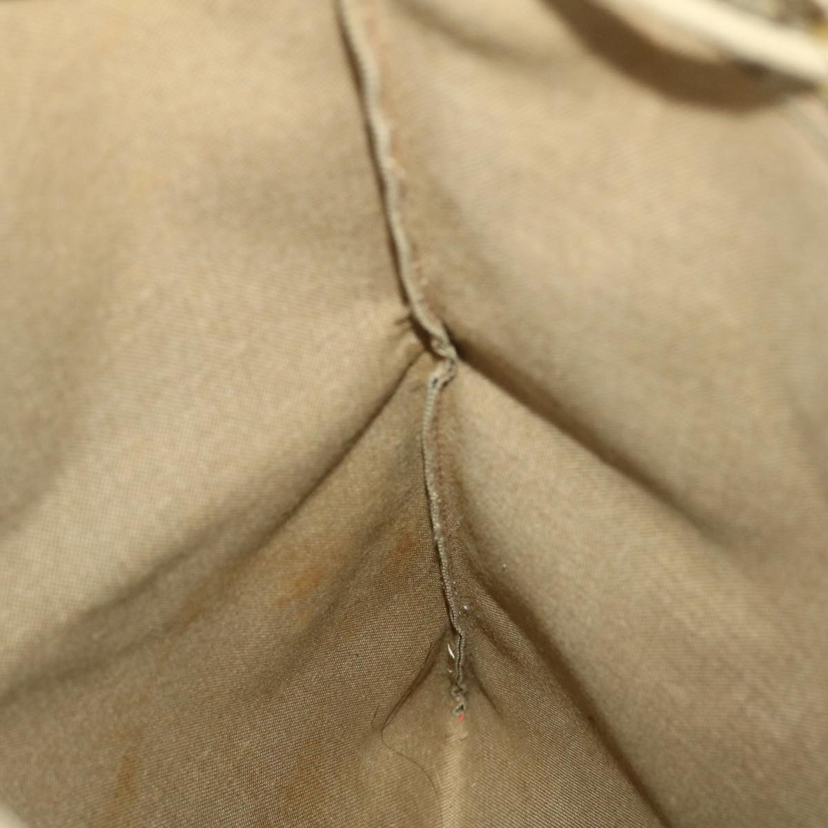 GUCCI GG Canvas Shoulder Bag PVC Leather Beige 97.19.302 42832