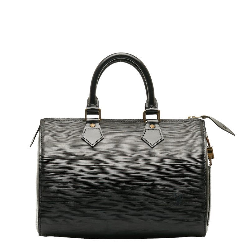 Louis Vuitton Epic Speed 30 Bag Boston Bag M59022 Noir Black Leather Lady Louis Vuitton