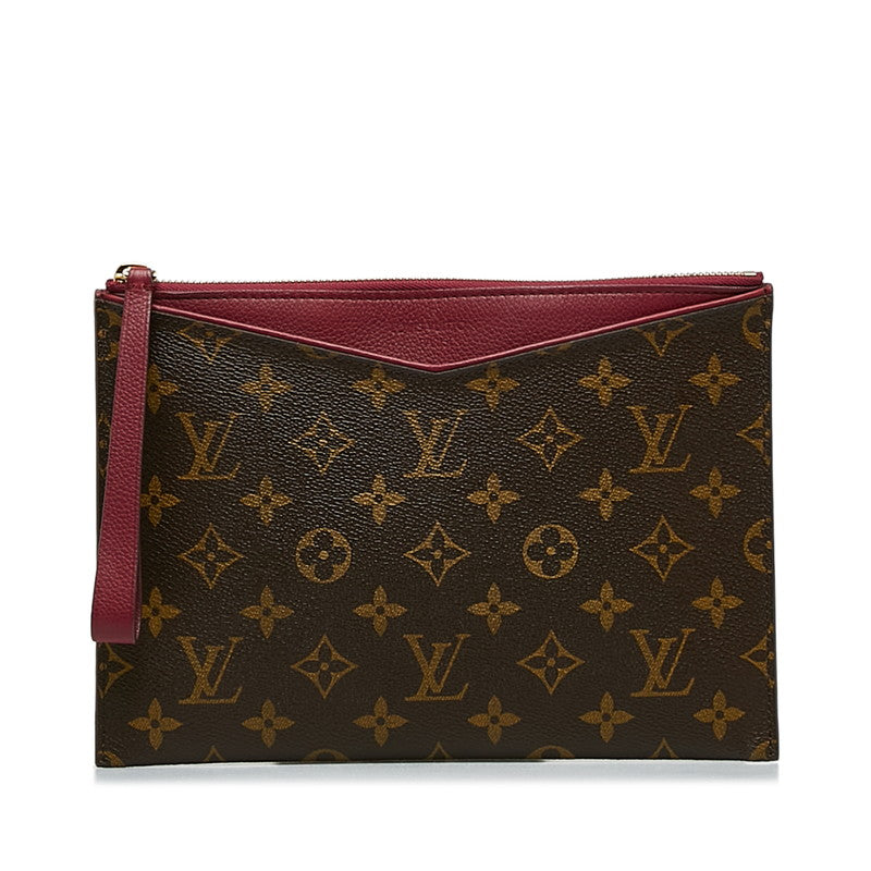 Louis Vuitton M60677 Rose Pearl PVC Leather  Louis Vuitton M60677 Rose Pearl Leather Lady Louis Vuitton