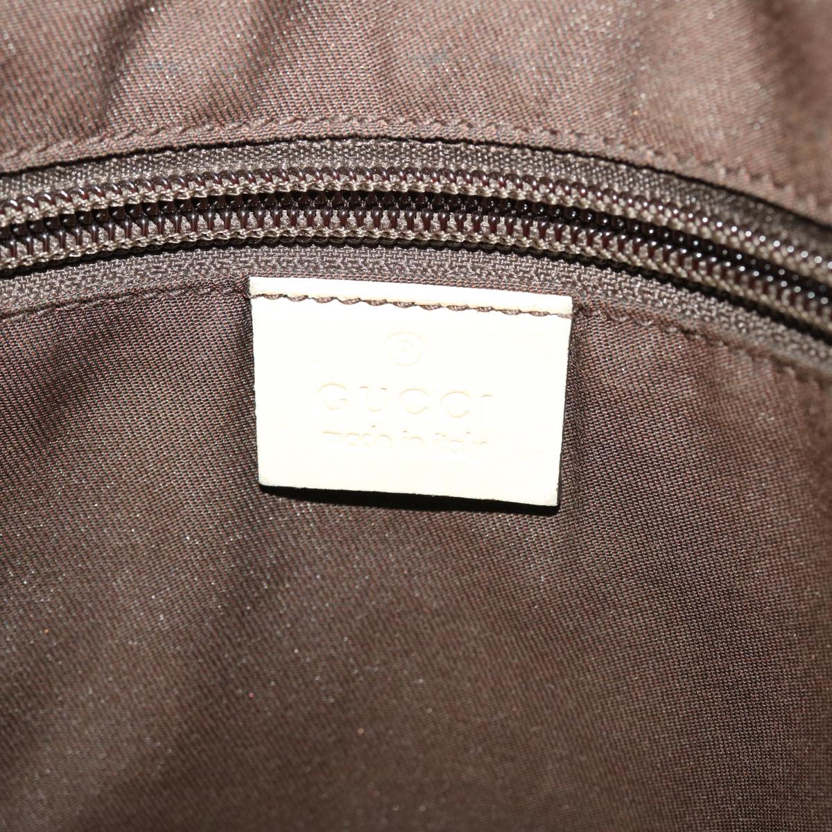 GUCCI GG Canvas Shoulder Bag Beige 145857 43173