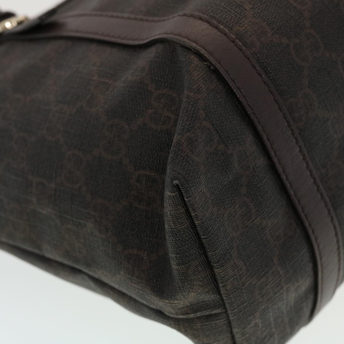 GUCCI GG Canvas Tote Bag Brown 336776 43238