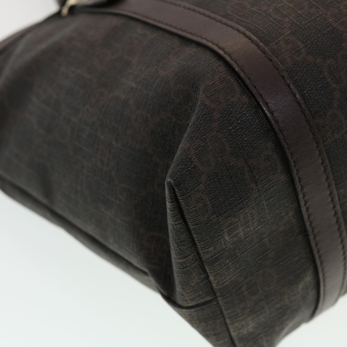 GUCCI GG Canvas Tote Bag Brown 336776 43238