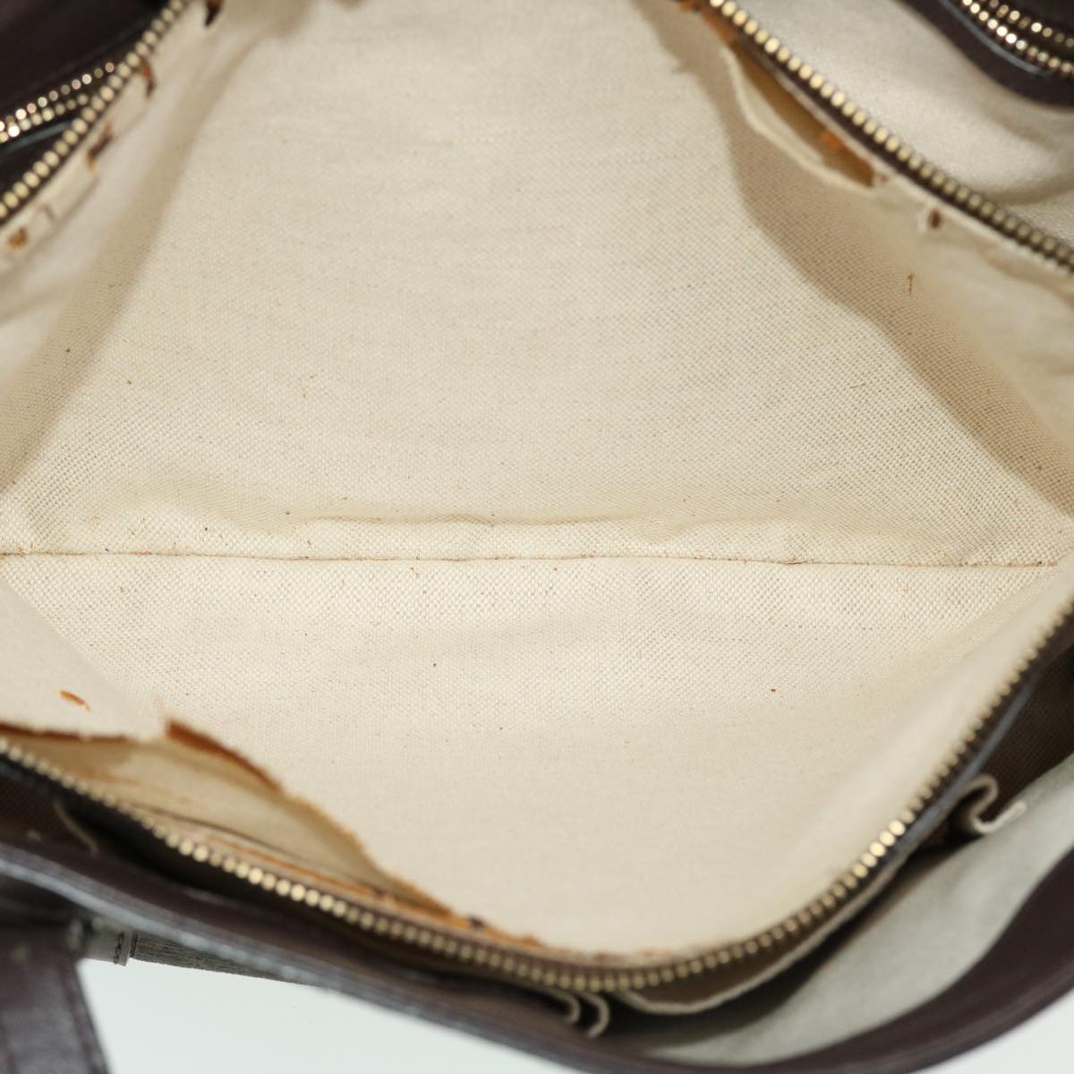 GUCCI GG Canvas Tote Bag Brown 336776 43238