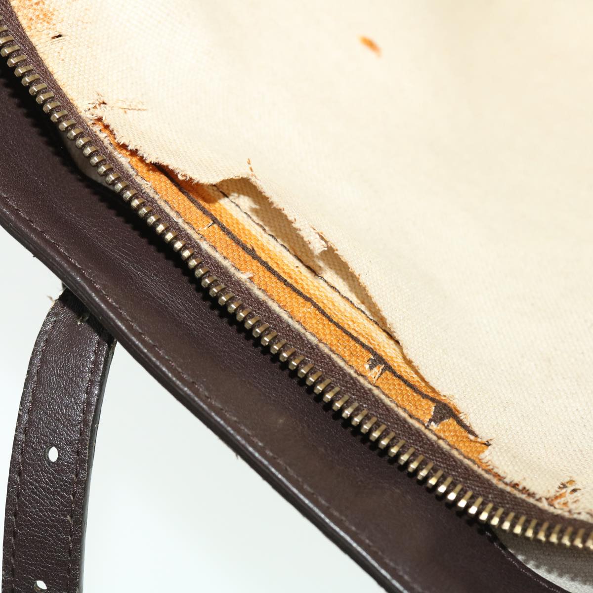 GUCCI GG Canvas Tote Bag Brown 336776 43238