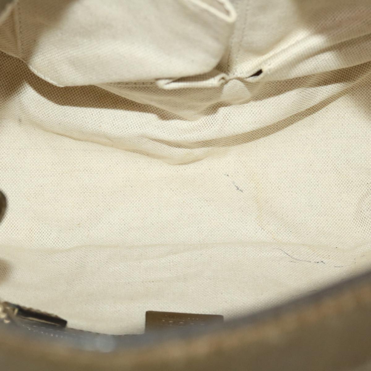 GUCCI GG Canvas Shoulder Bag Beige 269959 43302