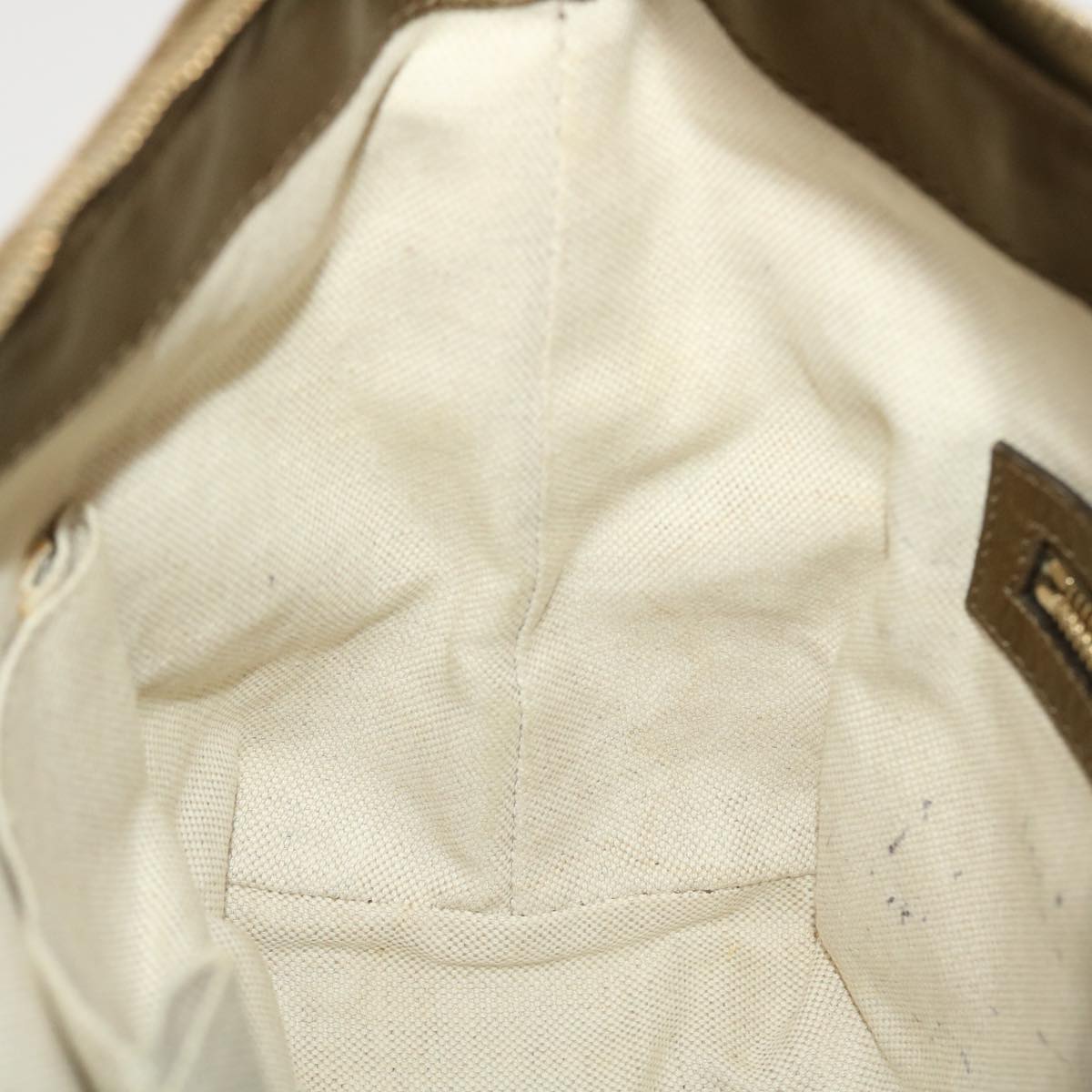 GUCCI GG Canvas Shoulder Bag Beige 269959 43302