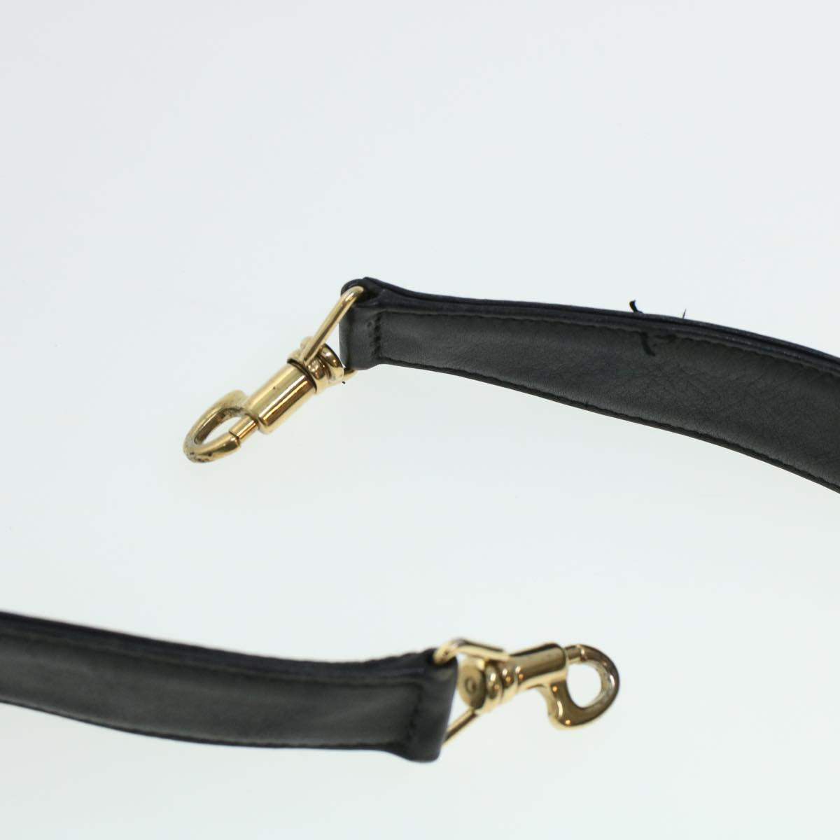 GUCCI Bamboo Hand Bag Leather 2way Black 001.3444.1638 43328