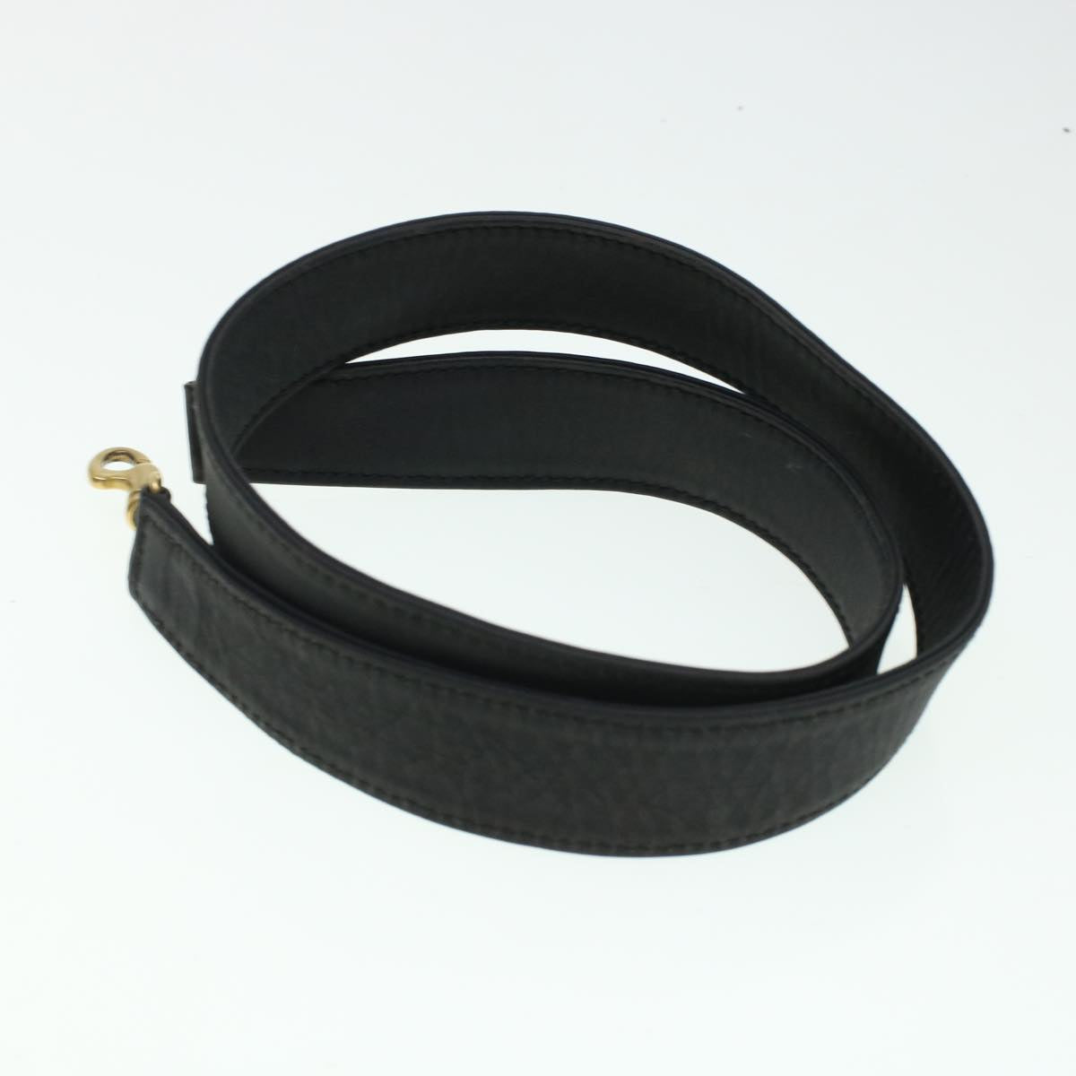 GUCCI Bamboo Hand Bag Suede 2way Black 43330