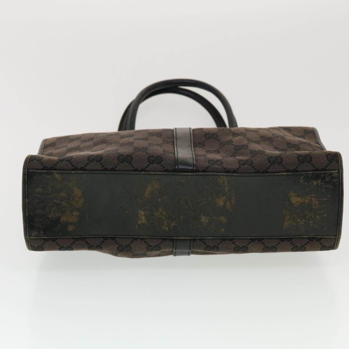 GUCCI GG Canvas Jackie Hand Bag Brown 0021064 43332