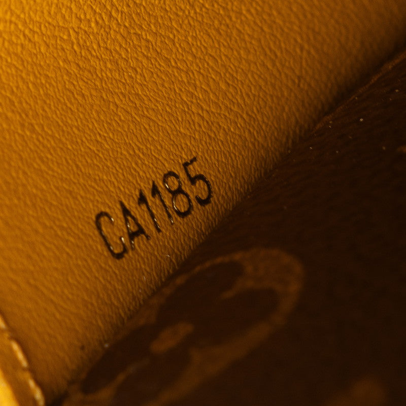 Louis Vuitton Portfolio Emilie Long Wallet M60698 Yellow Ladies