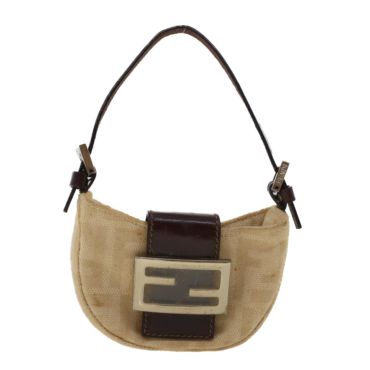 FENDI Pouch Canvas Beige 2308-26673-008 43696