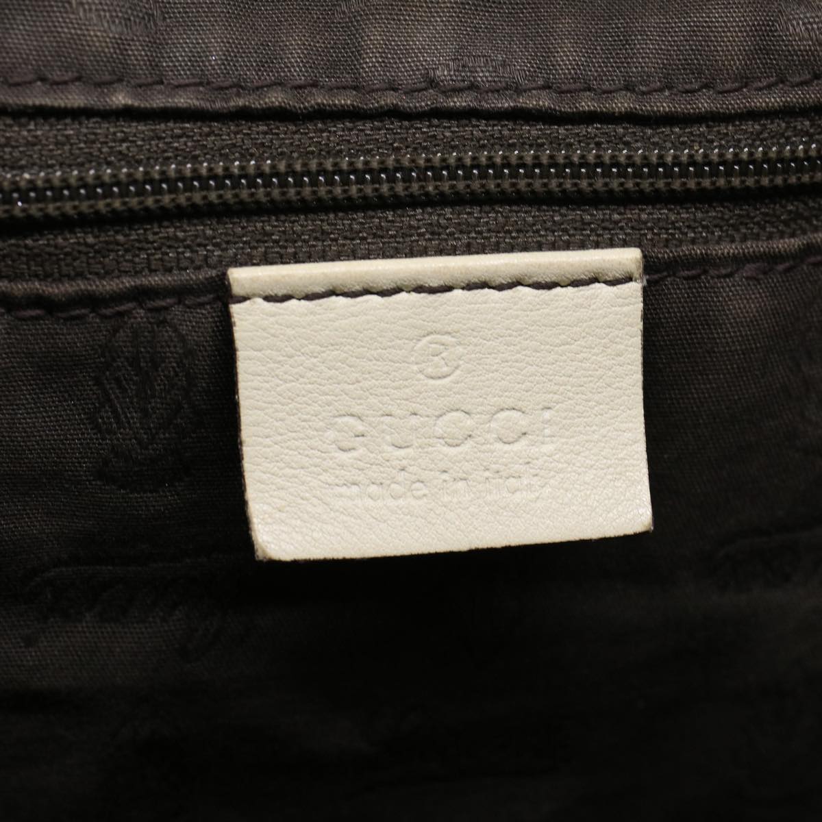 GUCCI GG Canvas Guccissima Shoulder Bag Beige 232955 43751