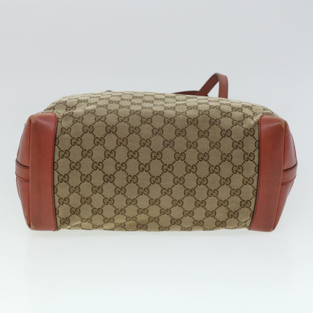 GUCCI GG Canvas Tote Bag Beige 247209 43885