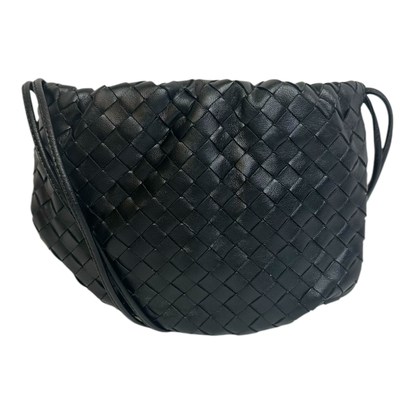 Bottega Veneta Nappa IntreGLM-iato Mini Bulb Black