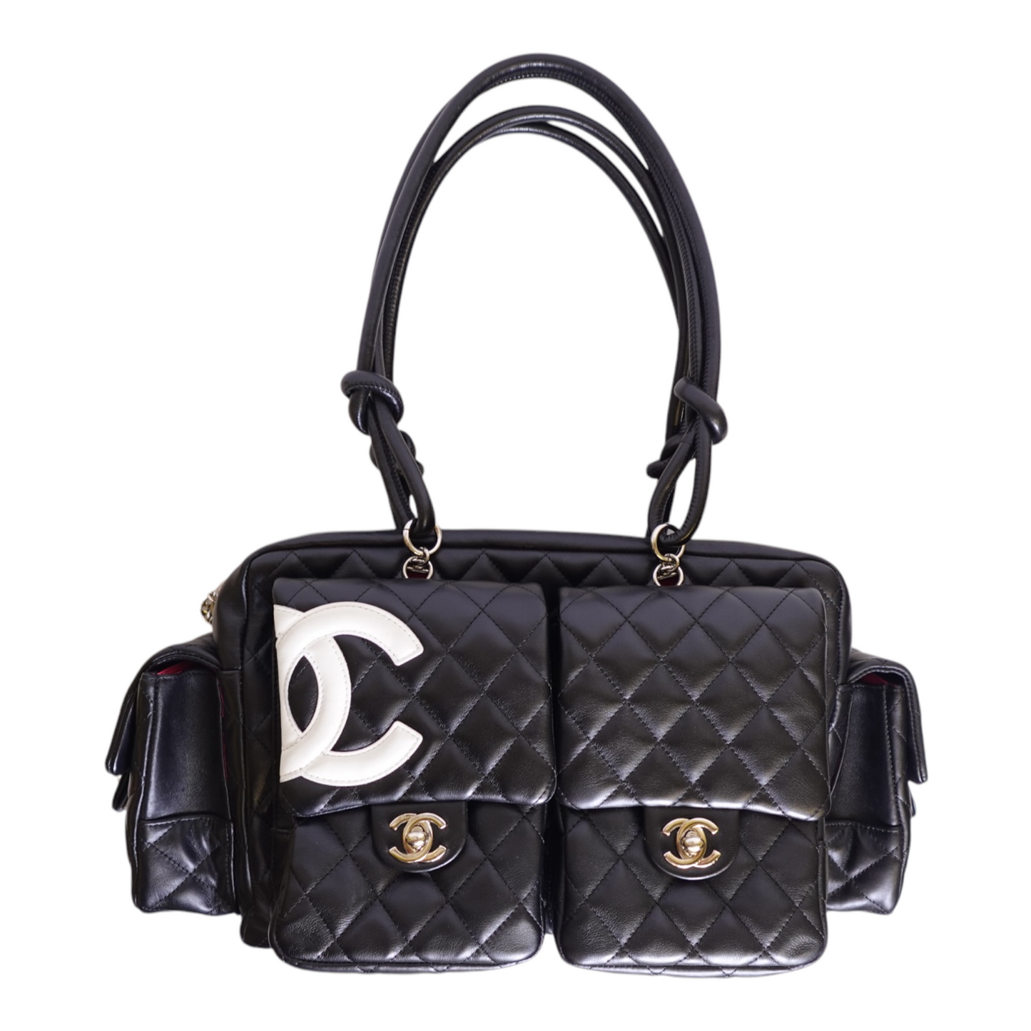 Chanel Cambon Multipocket Reporter Bag