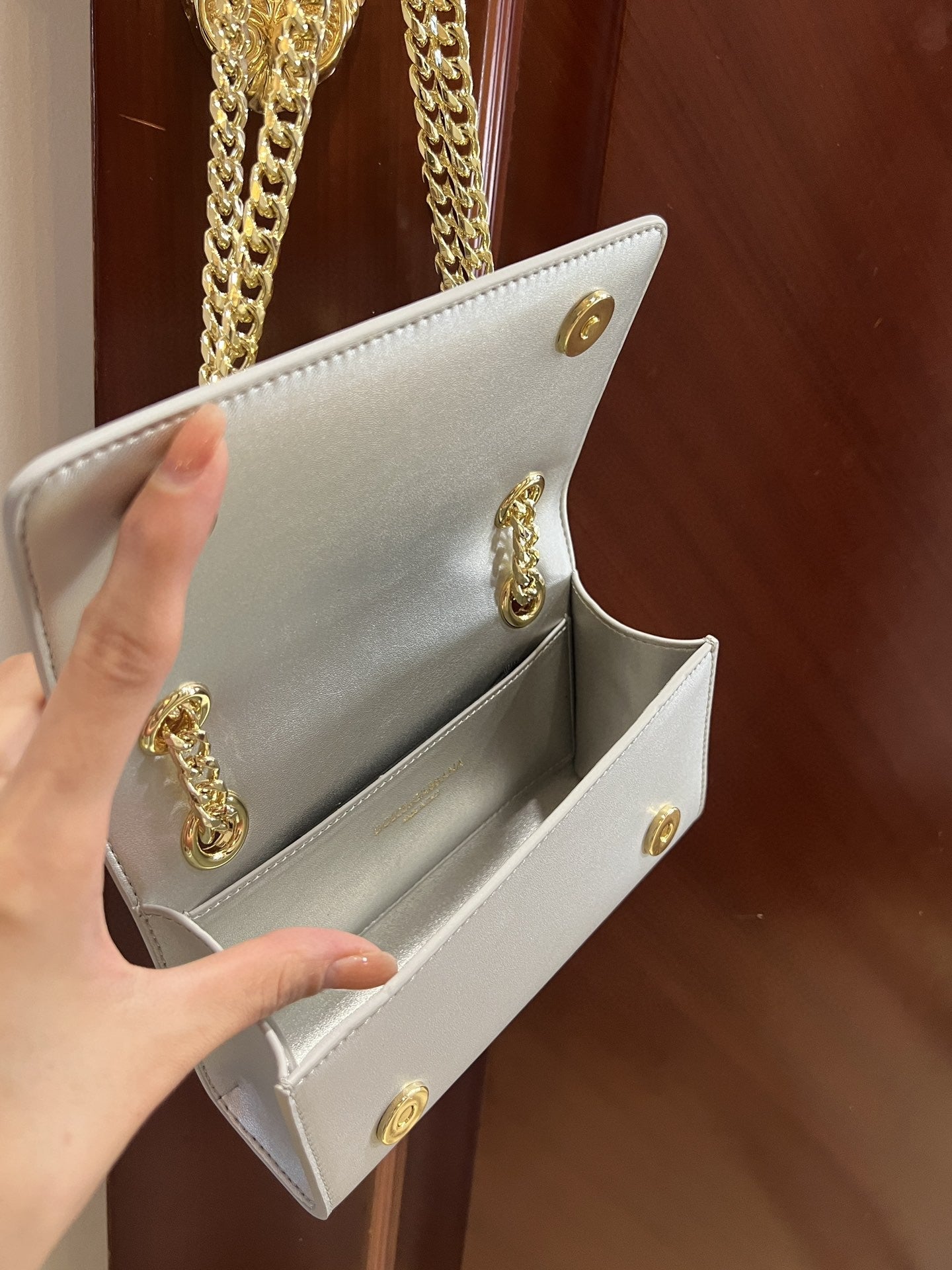 GLAMI Polished 3.5 Phone Bag Silver For Women 7.3in/19cm GLAMI