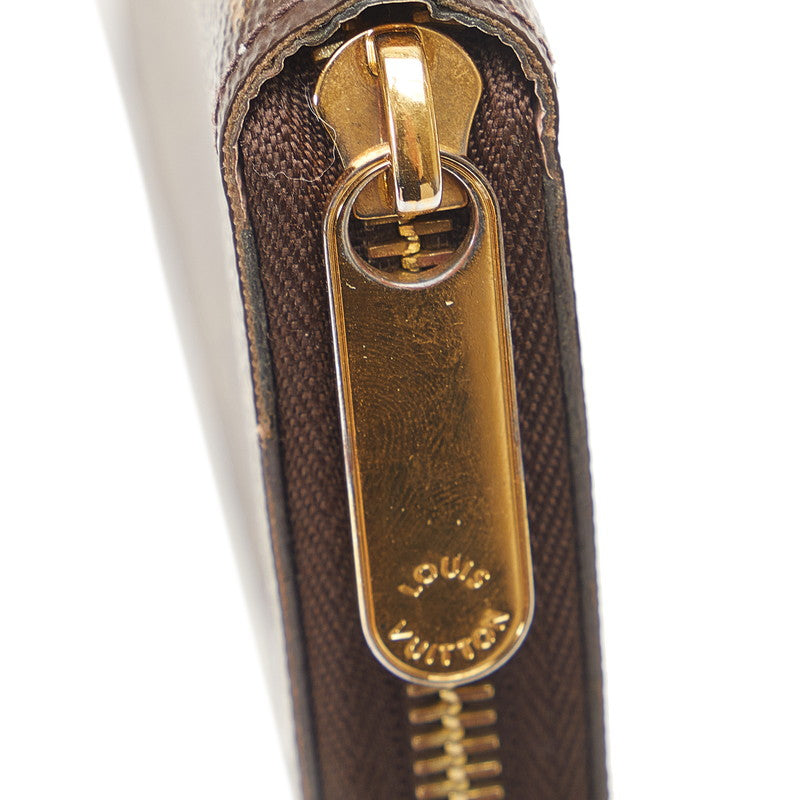 Louis Vuitton Monogram Jeep Wallet Roundfather Long Wallet M41894 Brown Rose Valerie PVC Leather Ladies Louis Vuitton