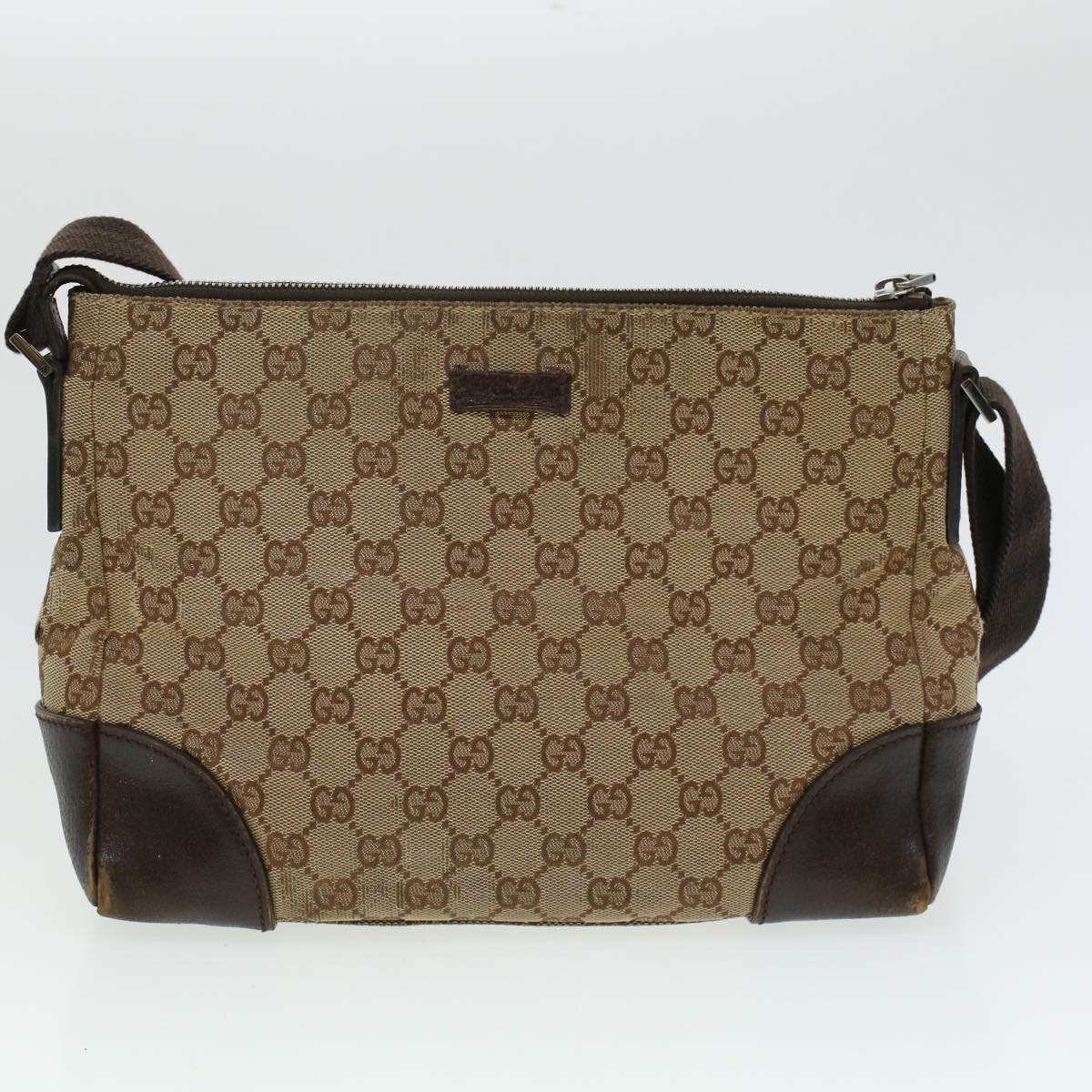 GUCCI GG Canvas Shoulder Bag 3Set Beige Black 44070