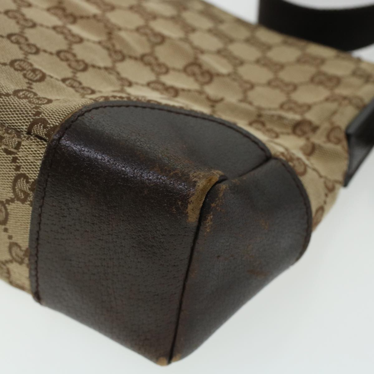 GUCCI GG Canvas Shoulder Bag 3Set Beige Black 44070