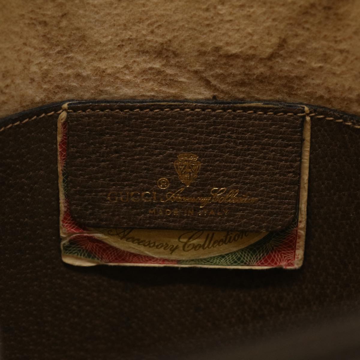 GUCCI GG Canvas Web Sherry Line Shoulder Bag Beige Red 904.02.047 44260