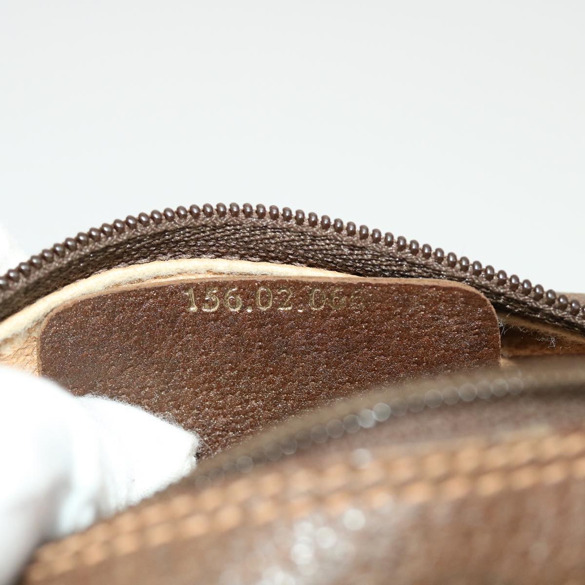 GUCCI GG Canvas Web Sherry Line Shoulder Bag Beige Red 156.02.066 44261