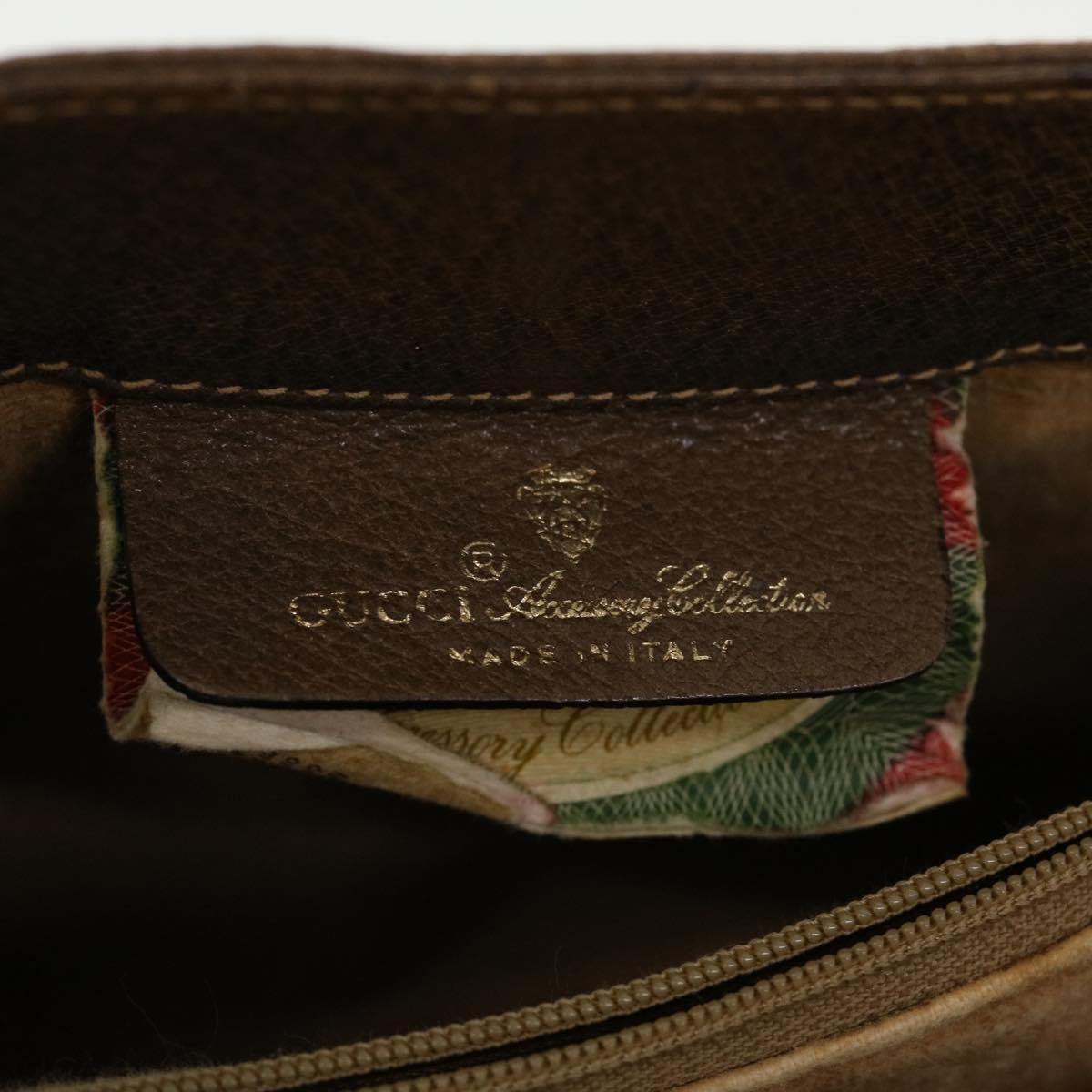 GUCCI GG Canvas Web Sherry Line Shoulder Bag Beige Red 116.02.024 44306