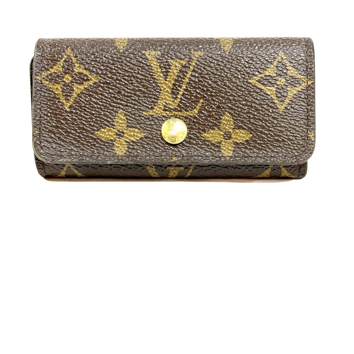 Louis Vuitton Multiclés 4  Canvas Wallet  ()