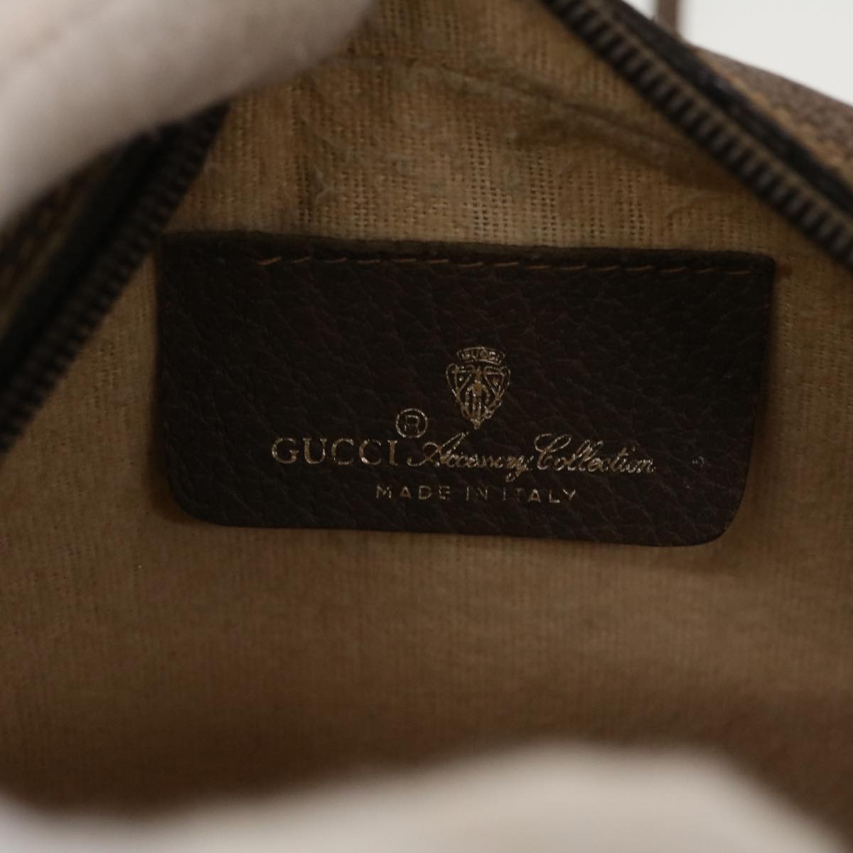 GUCCI GG Canvas Web Sherry Line Shoulder Bag Beige Red 156.02.066 44787