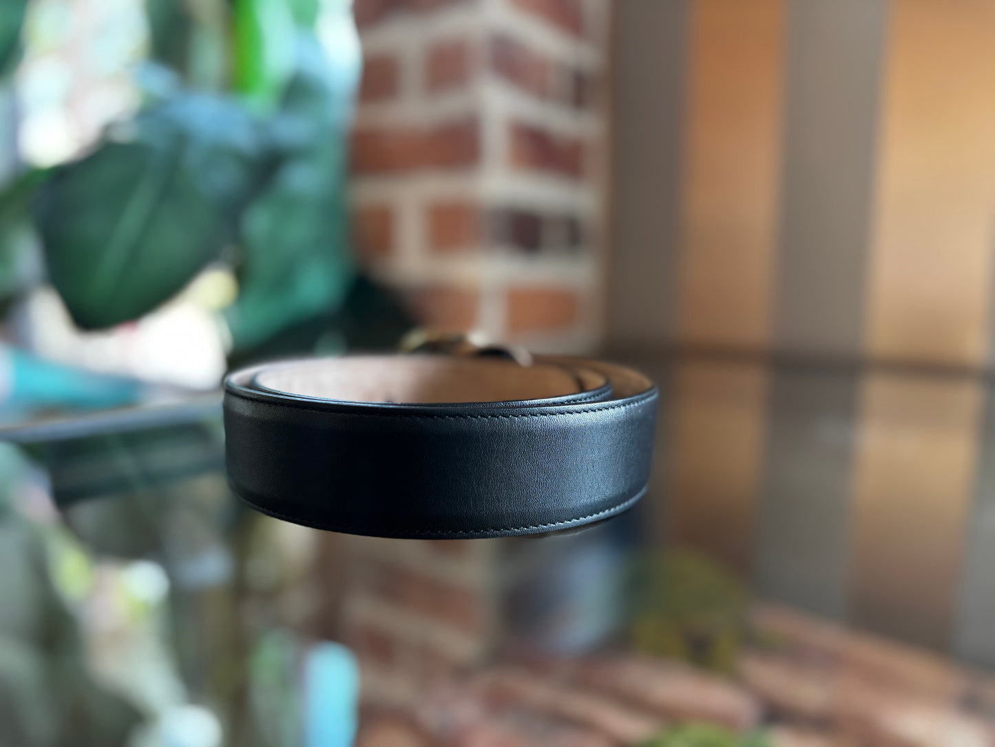 GUCCI Interlocking G Belt Sz 80/32(4US)
