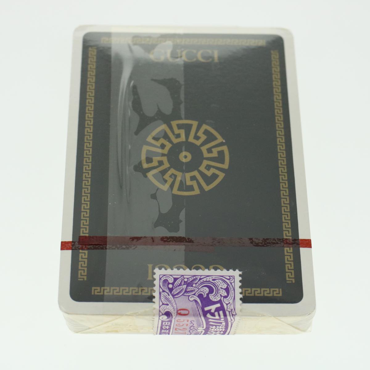 GUCCI Playing Cards Purple Black 45015
