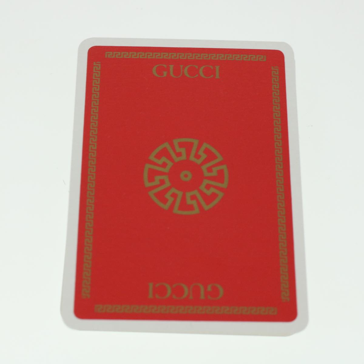 GUCCI Playing Cards Red 45016