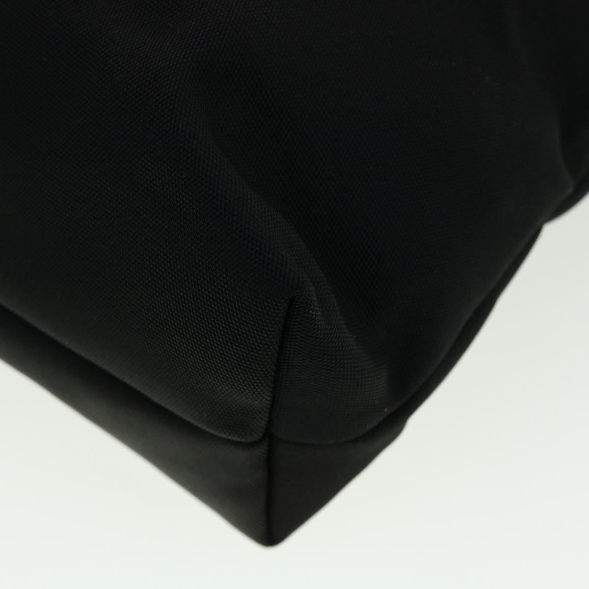 GUCCI Shoulder Bag Nylon Leather Black 45027