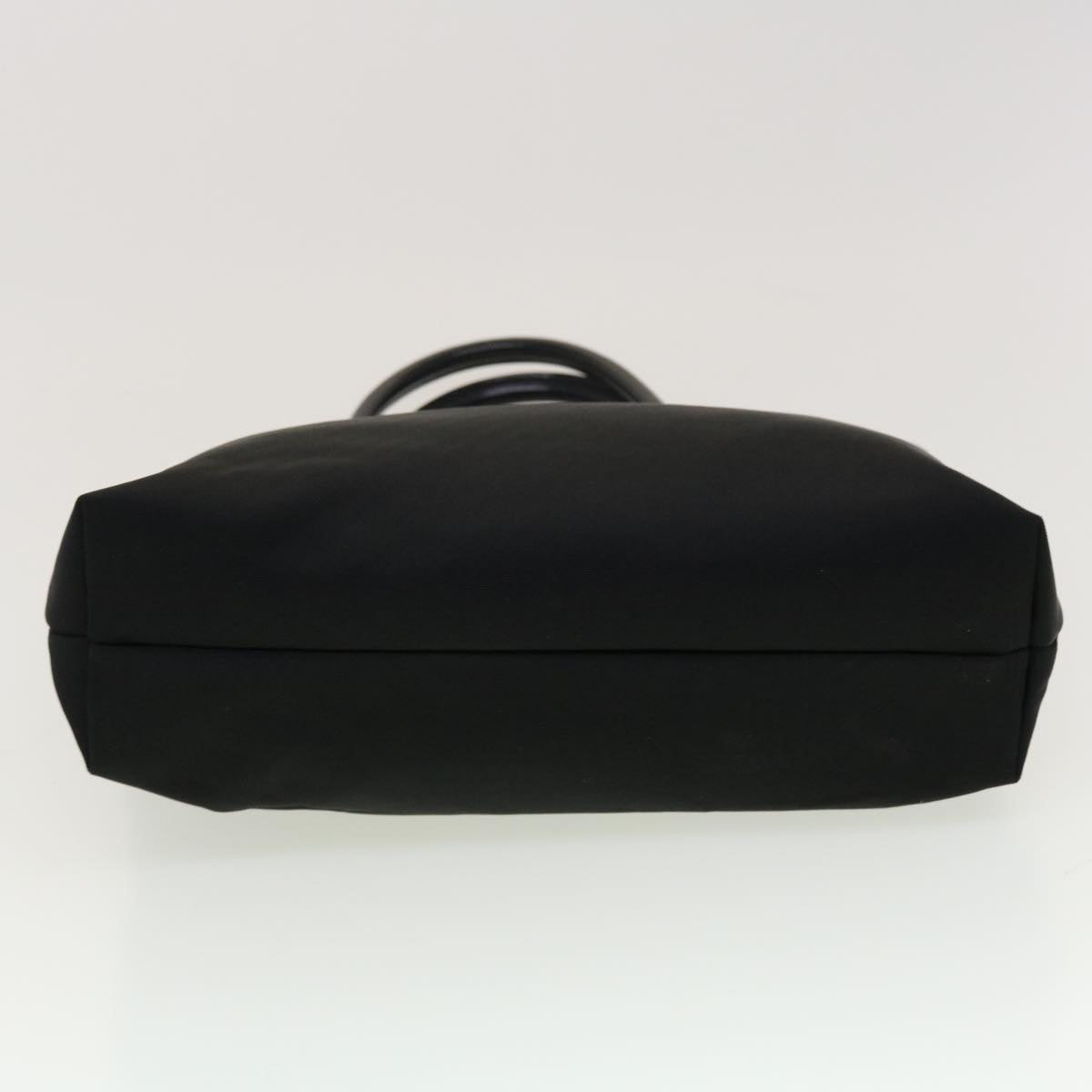 GUCCI Shoulder Bag Nylon Leather Black 45027