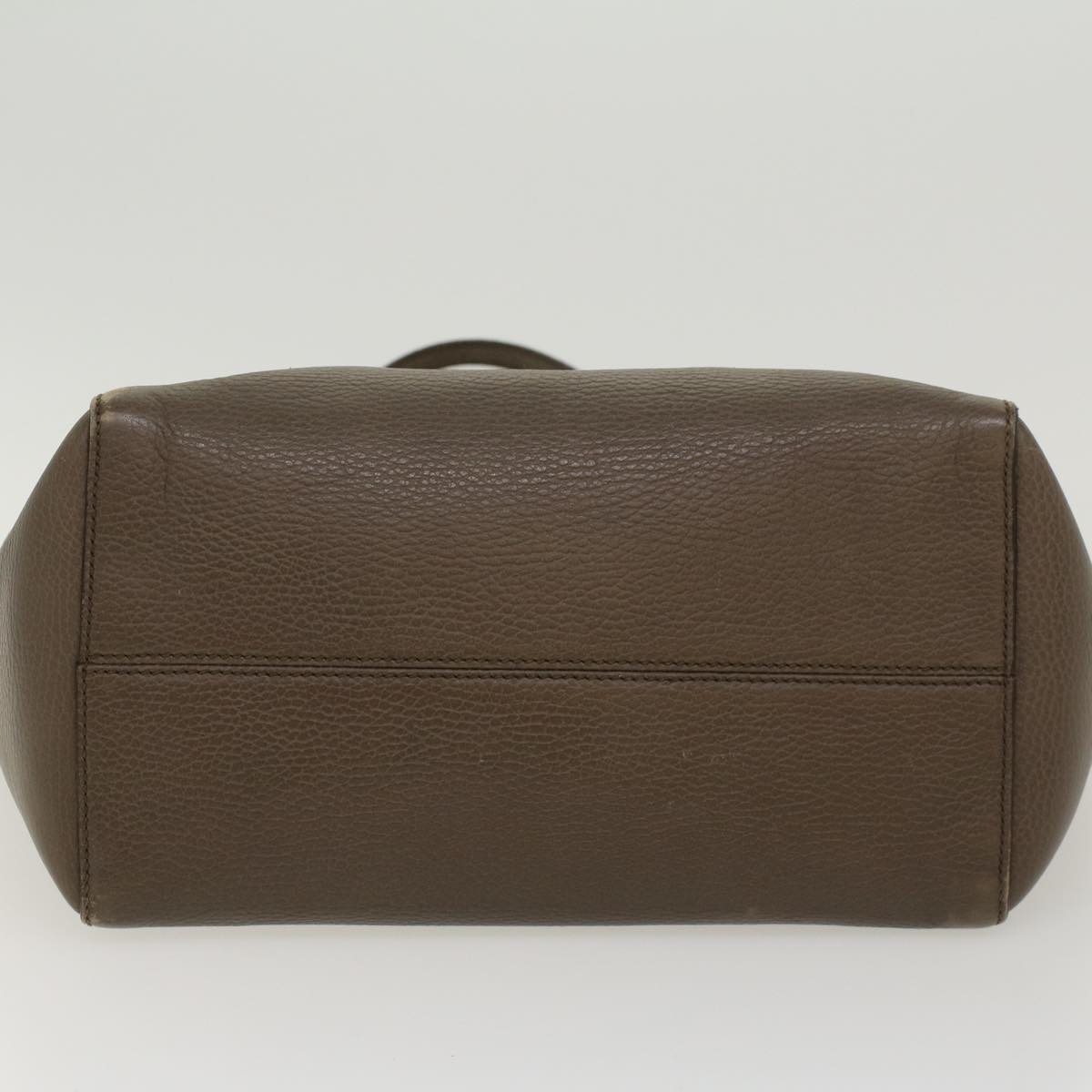 GUCCI Shoulder Bag Leather Gray 354408 45056