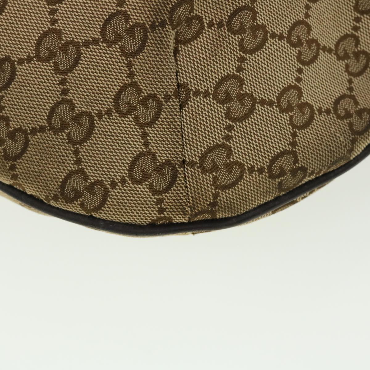 GUCCI GG Canvas Web Sherry Line Shoulder Bag Beige Green Red 181092 45097